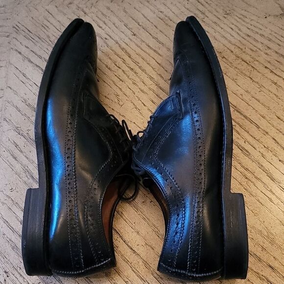 Allen Edmonds lace up dress shoe size 9.5 🖤 - Picture 5 of 8